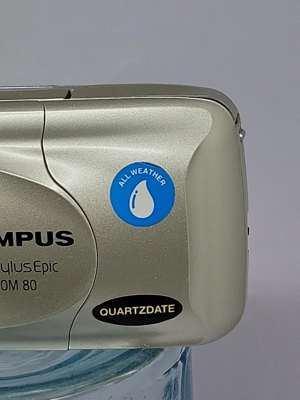 Olympus Stylus Epic Zoom 80 Compact Camera - Champagne